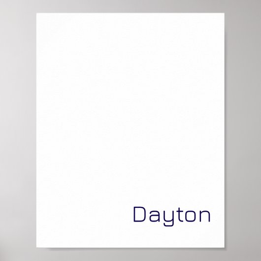 Erstelle Dein eigenes mattes Poster (Vorne)