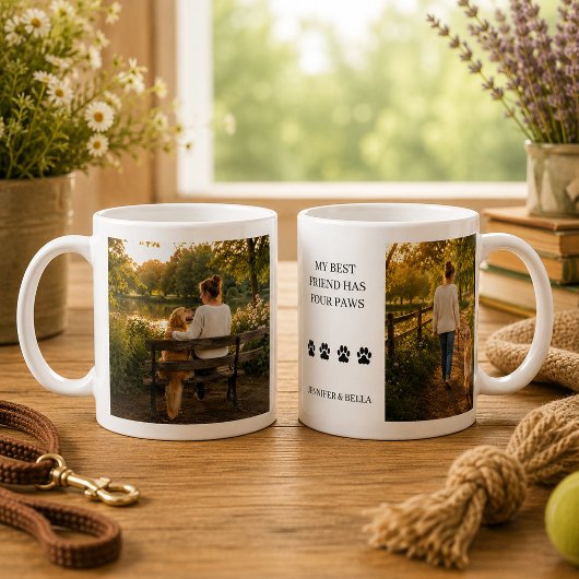 Erstelle dein eigenes Mein bester Freund hat vier Kaffeetasse