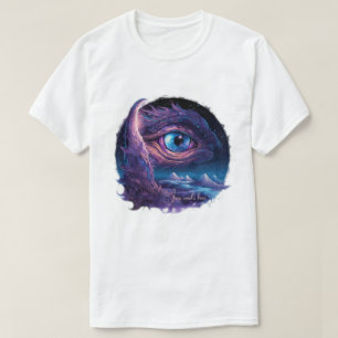 Erstelle Dein eigenes mystisches Drachenauge T-Shirt