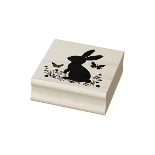 Erstelle Dein eigenes Ostara-Wiesen-Hasen-Schmette Gummistempel