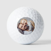 Erstelle Dein eigenes Papa-Foto Golfball (Vorderseite)
