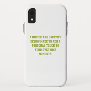 Erstelle Dein eigenes robustes iPhone XR Case