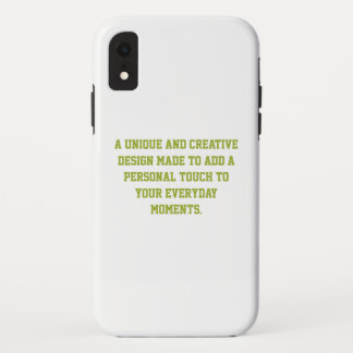 Erstelle Dein eigenes robustes iPhone XR Case