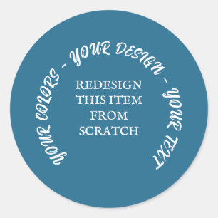 Erstelle dein eigenes runder aufkleber