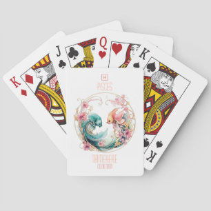 Erstelle Dein Eigenes Schönes Fische-Sternzeichen Spielkarten