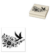 Erstelle Dein eigenes Singvogelflorennest Gummistempel (Stempel)