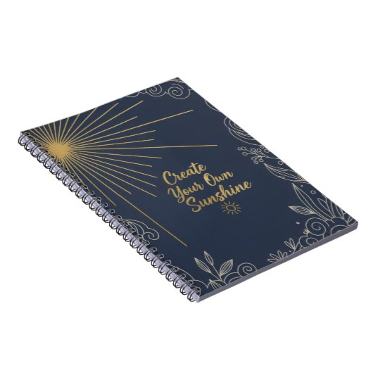 Erstelle Dein eigenes Sonnenschein-Tagebuch Notizblock (Rechte Seite)