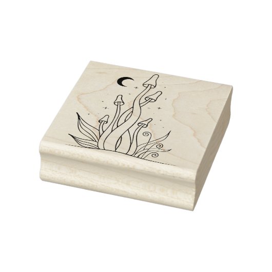 Erstelle Dein eigenes Sternenfeld Champignons Flor Gummistempel (Stempel)