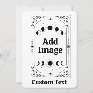 Erstelle Dein eigenes Tarot Astrologisches Zodiac Einladung