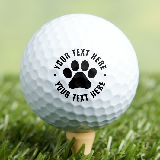 Erstelle dein eigenes Tierhaustier Golfball