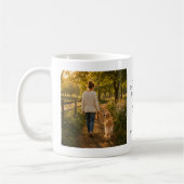 Erstelle dein eigenes Walking through life togethe Kaffeetasse (Links)