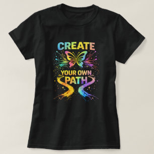 Erstelle Dein Eigenes Weg Schmetterling-Shirt 0047 T-Shirt
