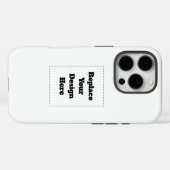 Erstelle dein eigenes Weiß Case-Mate iPhone Hülle (Rückseite (Horizontal))