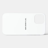 Erstelle dein eigenes Weiß Case-Mate iPhone Hülle (Rückseite (Horizontal))