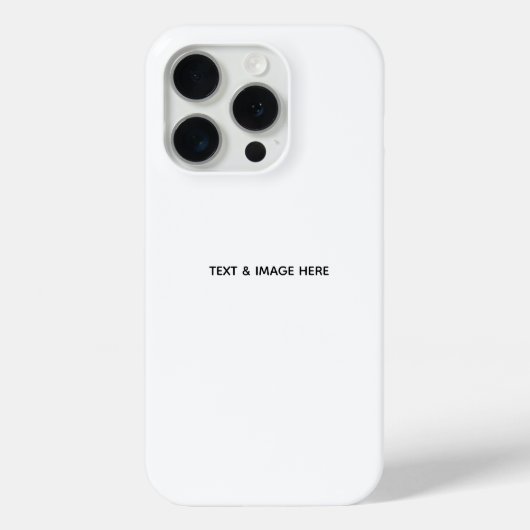 Erstelle dein eigenes Weiß Case-Mate iPhone Hülle (Rückseite)