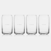 Erstelle dein eigenes Weiß Dosenglas (Hinten)