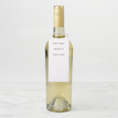 Erstelle dein eigenes Weiß Flaschenanhänger (Auf Flasche)