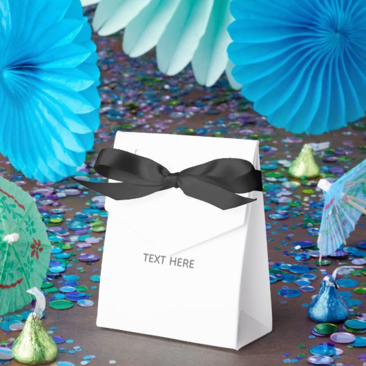 Erstelle dein eigenes Weiß Geschenkschachtel (Party)