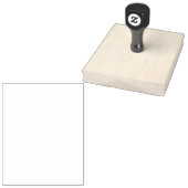 Erstelle dein eigenes Weiß Gummistempel (Stempel)