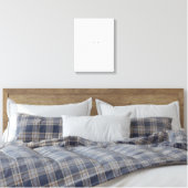 Erstelle dein eigenes Weiß Leinwanddruck (Insitu (Schlafzimmer))