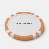 Erstelle dein eigenes Weiß Pokerchips (Einzeln)