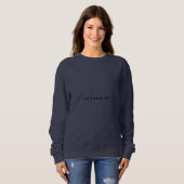 Erstelle Dein eigenes Weiß Sweatshirt (Vorne ganz)