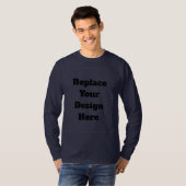 Erstelle Dein eigenes Weiß T-Shirt (Vorne ganz)