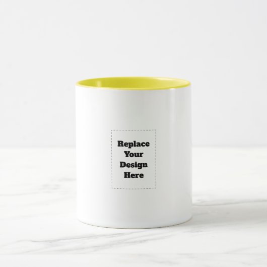Erstelle Dein eigenes Weiß Tasse (Zentrum)