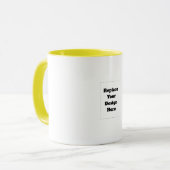 Erstelle Dein eigenes Weiß Tasse (Vorderseite Links)