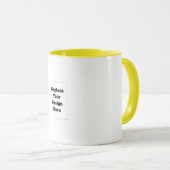 Erstelle Dein eigenes Weiß Tasse (VorderseiteRechts)