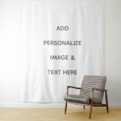 Erstelle Dein eigenes weißes Extra-Large Wandteppich (Beispiel)