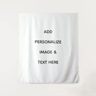 Erstelle Dein eigenes weißes Extra-Large Wandteppich
