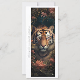 Erstelle deine eigene Bengalischer-Tiger-Lesezeich