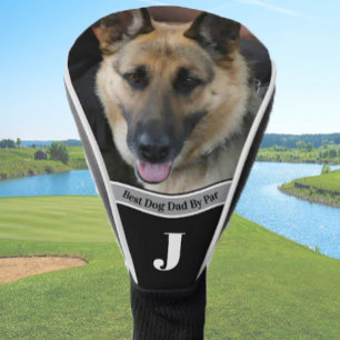 Erstelle deine eigene "Best Dog Dad"-Fotovorlage i Golf Headcover
