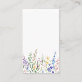 Erstelle deine eigene Blumen Begleitkarte (Rückseite)