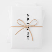 Erstelle deine eigene Blumen  Geschenkpapier Set (Beispiel)
