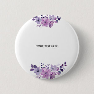 Erstelle deine eigene Blumenkunst Button