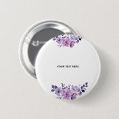 Erstelle deine eigene Blumenkunst Button (Vorne & Hinten)