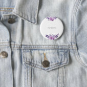 Erstelle deine eigene Blumenkunst Button (Beispiel)