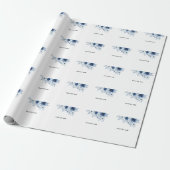 Erstelle deine eigene Blumenkunst Geschenkpapier (Ungerollt)