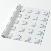 Erstelle deine eigene Blumenkunst  Geschenkpapier (Ungerollt)