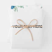 Erstelle deine eigene Blumenkunst Geschenkpapier Set (Beispiel)