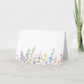Erstelle deine eigene Blumenkunst Karte (Rückseite)