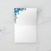 Erstelle deine eigene Blumenkunst Karte (Innenseite)