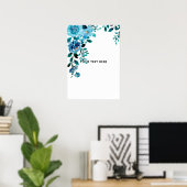 Erstelle deine eigene Blumenkunst Poster (Heimbüro)