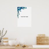 Erstelle deine eigene Blumenkunst Poster (Küche)
