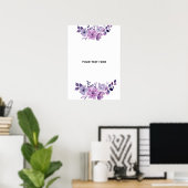 Erstelle deine eigene Blumenkunst Poster (Heimbüro)