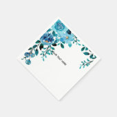 Erstelle deine eigene Blumenkunst Serviette (Ecke)