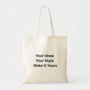 Erstelle deine eigene Budget-Tasche Tragetasche