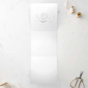 Erstelle deine eigene - dreifach gefaltete einladung